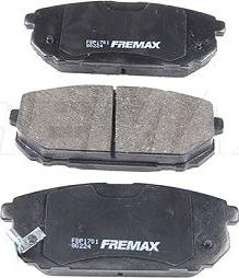 FREMAX FBP-1701 - Гальмівні колодки, дискові гальма autocars.com.ua