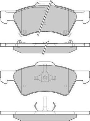 FREMAX FBP-1730 - Тормозные колодки, дисковые, комплект autodnr.net