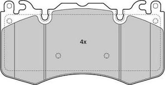 FREMAX FBP-1839 - Тормозные колодки, дисковые, комплект autodnr.net