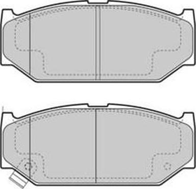 AISIN SS936-S - Гальмівні колодки, дискові гальма autocars.com.ua