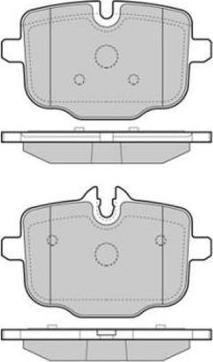 FREMAX FBP-1966 - Тормозные колодки, дисковые, комплект avtokuzovplus.com.ua