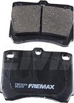 FREMAX FBP-2064 - Гальмівні колодки, дискові гальма autocars.com.ua