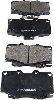 FREMAX FBP-2085 - Гальмівні колодки, дискові гальма autocars.com.ua
