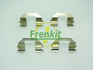 Frenkit 901258 - Комплектуючі, колодки дискового гальма autocars.com.ua