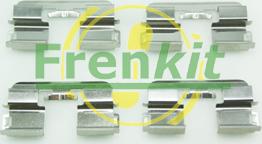 Frenkit 901818 - Комплектуючі, колодки дискового гальма autocars.com.ua