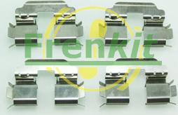 Frenkit 901881 - Комплектуючі, колодки дискового гальма autocars.com.ua