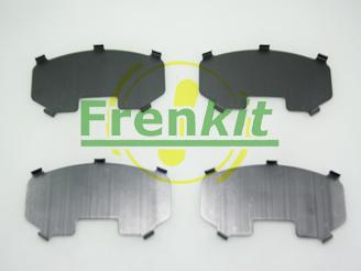 Frenkit 940043 - протівоськріпниє пластина, гальмівні колодки (задня пластина) autocars.com.ua