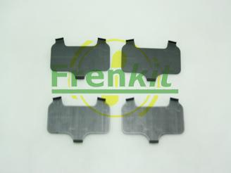 Frenkit 940084 - Протівоськріпниє пластина, гальмівні колодки (задня пластина) autocars.com.ua