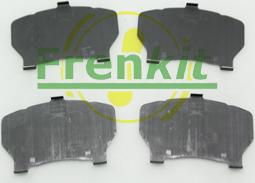 Frenkit 940105 - протівоськріпниє пластина, гальмівні колодки (задня пластина) autocars.com.ua