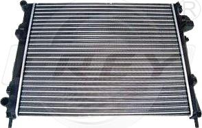 FREY 723821061 - Радіатор, охолодження двигуна autocars.com.ua