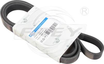 FREY 821607513 - Поликлиновой ремінь autocars.com.ua