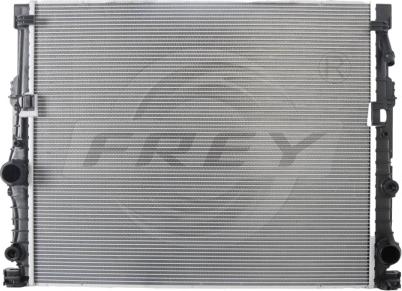 FREY 823820001 - Радіатор, охолодження двигуна autocars.com.ua