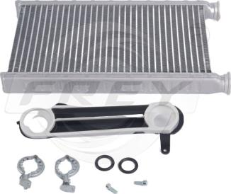 FREY 828202201 - Теплообмінник, опалення салону autocars.com.ua