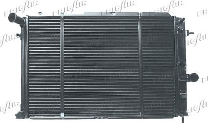 Frigair 0107.2039 - Радіатор, охолодження двигуна autocars.com.ua