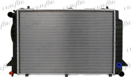Frigair 0110.3329 - Радіатор, охолодження двигуна autocars.com.ua
