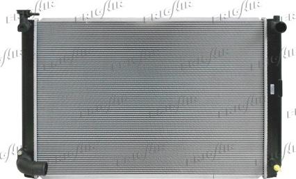 Frigair 0115.3183 - Радіатор, охолодження двигуна autocars.com.ua