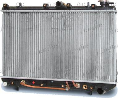 Frigair 0128.3054 - Радіатор, охолодження двигуна autocars.com.ua