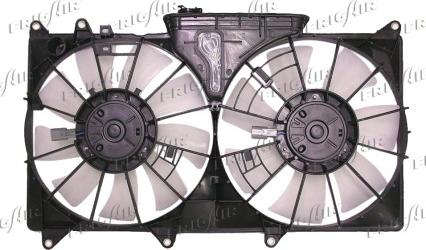 Frigair 0515.2504 - Вентилятор, охолодження двигуна autocars.com.ua