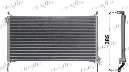 Frigair 0804.2008 - Конденсатор, кондиціонер autocars.com.ua