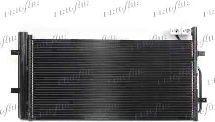 Frigair 0810.3102 - Конденсатор, кондиціонер autocars.com.ua