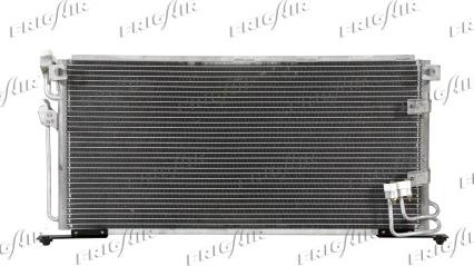 Frigair 0816.3019 - Конденсатор, кондиціонер autocars.com.ua