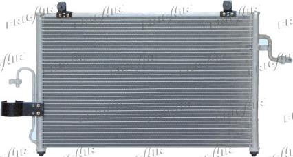 Frigair 0831.3006 - Конденсатор, кондиціонер autocars.com.ua