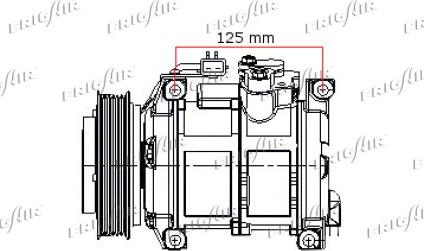 Frigair 920.30178 - Компресор, кондиціонер autocars.com.ua