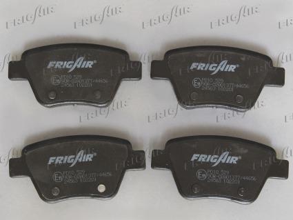 Frigair PD10.529 - Гальмівні колодки, дискові гальма autocars.com.ua