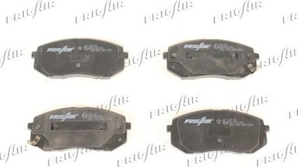 Frigair PD33.501 - Гальмівні колодки, дискові гальма autocars.com.ua