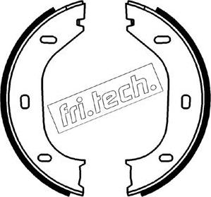 Fri.Tech. 1019.021 - Комплект гальм, ручник, парковка autocars.com.ua