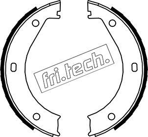 Fri.Tech. 1019.023 - Комплект гальм, ручник, парковка autocars.com.ua