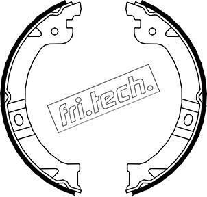 Fri.Tech. 1023.002 - Комплект тормозов, ручник, парковка avtokuzovplus.com.ua