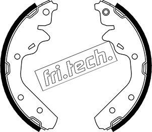 Fri.Tech. 1023.003 - Комплект гальм, барабанний механізм autocars.com.ua