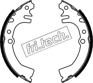 Fri.Tech. 1026.346 - Комплект гальм, барабанний механізм autocars.com.ua