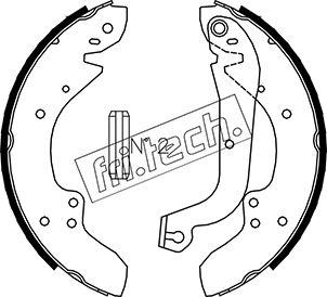 Fri.Tech. 1034.083 - Комплект тормозных колодок, барабанные avtokuzovplus.com.ua
