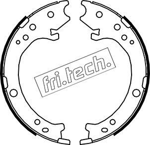 Fri.Tech. 1044.025 - Комплект гальм, ручник, парковка autocars.com.ua