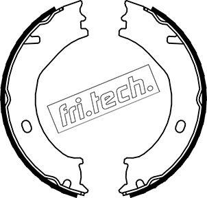 Fri.Tech. 1045.001 - Комплект тормозов, ручник, парковка avtokuzovplus.com.ua