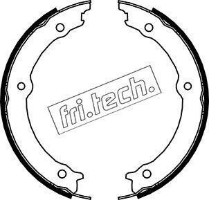 Fri.Tech. 1045.002 - Комплект тормозов, ручник, парковка autodnr.net