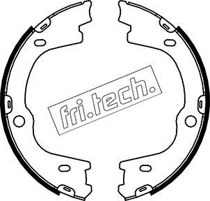 Fri.Tech. 1046.224 - Комплект тормозов, ручник, парковка autodnr.net