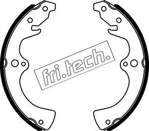 Fri.Tech. 1049.120 - Комплект тормозных колодок, барабанные autodnr.net