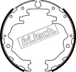 Fri.Tech. 1049.143 - Комплект тормозных колодок, барабанные avtokuzovplus.com.ua