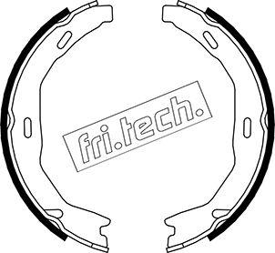 Fri.Tech. 1052.132 - Комплект тормозов, ручник, парковка avtokuzovplus.com.ua