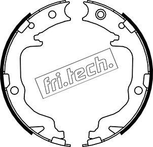 Fri.Tech. 1088.237 - Комплект тормозов, ручник, парковка autodnr.net