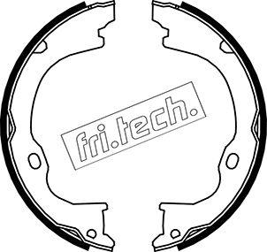 Fri.Tech. 1088.238 - Комплект гальм, ручник, парковка autocars.com.ua