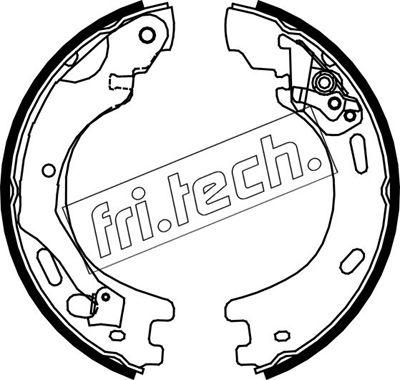 Fri.Tech. 1092.314 - Комплект тормозов, ручник, парковка avtokuzovplus.com.ua