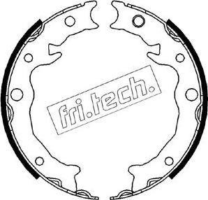 Fri.Tech. 1110.343 - Комплект тормозов, ручник, парковка avtokuzovplus.com.ua