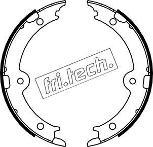 Fri.Tech. 1115.321 - Комплект гальм, ручник, парковка autocars.com.ua