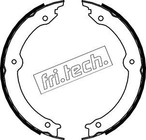 Fri.Tech. 1115.323 - Комплект гальм, ручник, парковка autocars.com.ua