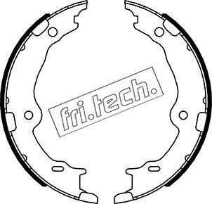 Fri.Tech. 1115.327 - Комплект тормозов, ручник, парковка avtokuzovplus.com.ua