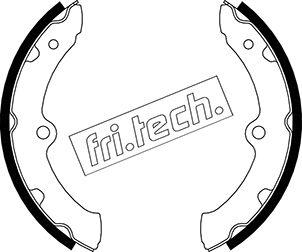 Fri.Tech. 1115.334 - Комплект гальм, барабанний механізм autocars.com.ua